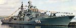 The Sovremenny Class Project 965 destroyer has anti-ship, anti-aircraft, anti-submarine and coastal bombardment capability.