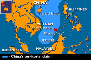 Chinese Claims and Buildup in the South China Sea